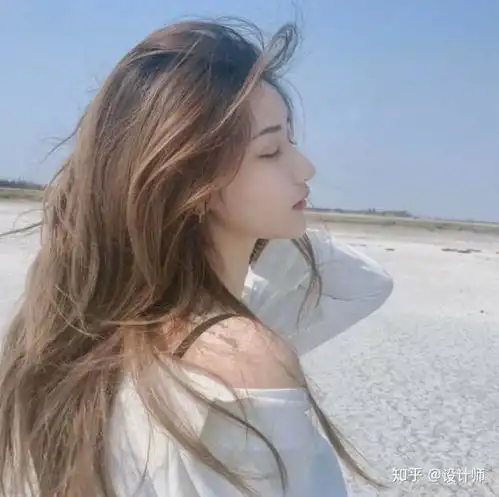 头像ins侧脸韩系拍照