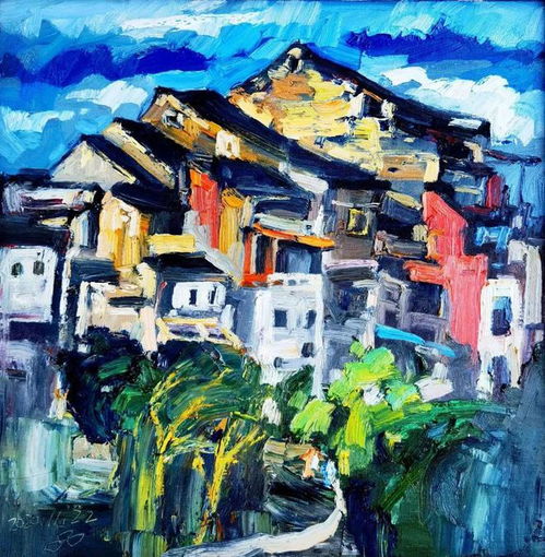  我的客家张品华油画写生作品展开展