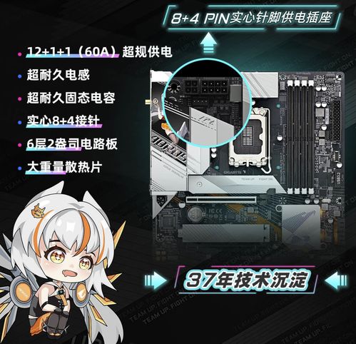  颜值拉满技嘉这款二次元主板别错过