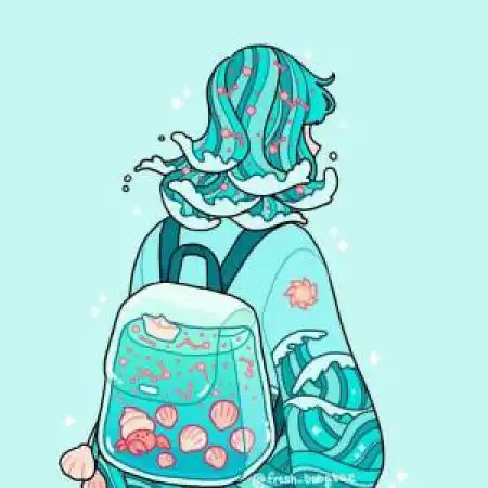 个性插画女生头像糖果色系插画太美丽了 个性插画女生头像糖果色系插画太美丽了