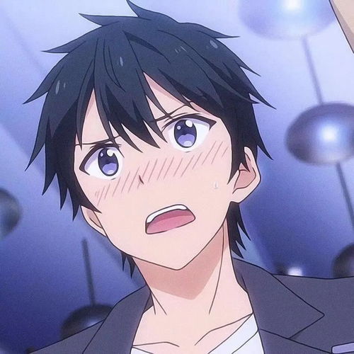  高清动漫男头画质感人