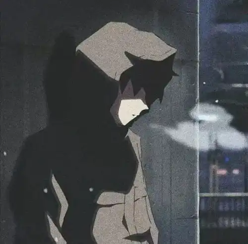  暗色调男生头像