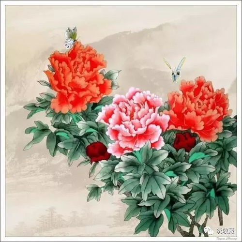  国画牡丹180幅,富贵吉祥万事如意