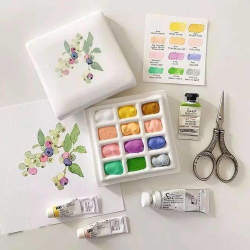  插画师yirangkim笔下的小清新植物手绘,让你的心情得到治愈