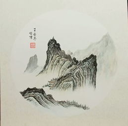  普渡寺住持怡僧法师国画作品赏析