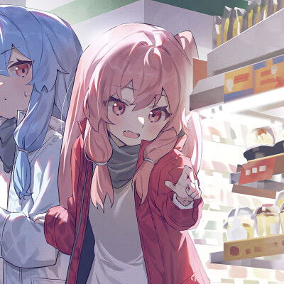  闺蜜百合双女主头像