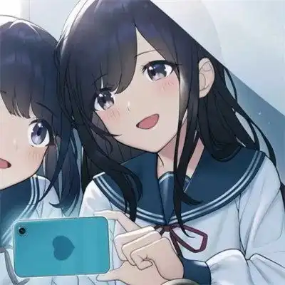  闺蜜头像ins风高级感动漫