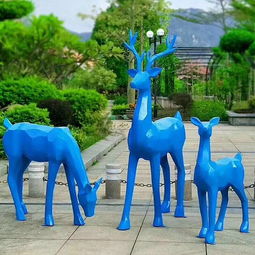 各种玻璃钢造型,五色草绿雕,风车布展
