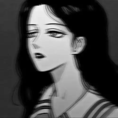 丧系动漫女头黑白微丧女生头像 丧系动漫女头黑白微丧女生头像