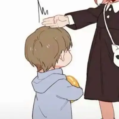 萌系情侣头像卡通可爱一