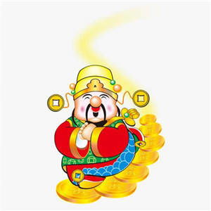  财神爷微信头像高清图片2020男人最招财的卡通微信头像