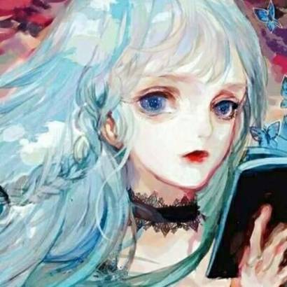  动漫女生血瞳邪魅头像红眼睛动漫女生头像