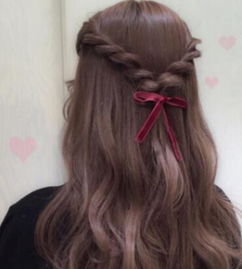  好看的女孩公主发型扎法步骤图解