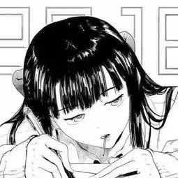 黑色系列头像女动漫动漫图