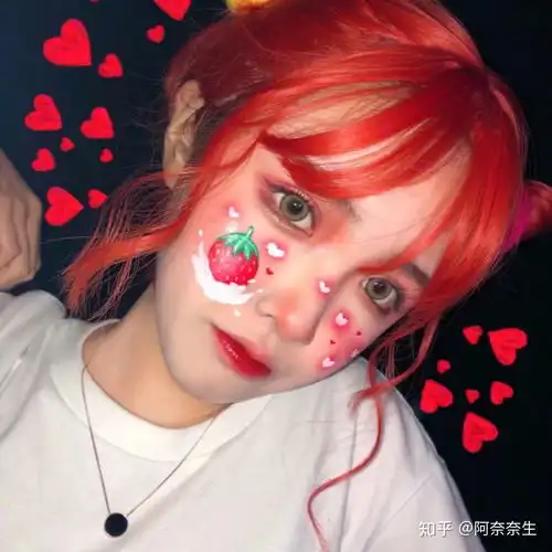  有没有好看的红发女生头像真人