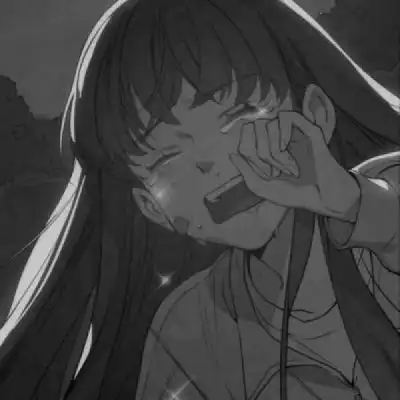 动漫头像丧系伤感痛哭