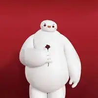  卡通微信头像超能大白微信头像图片大全