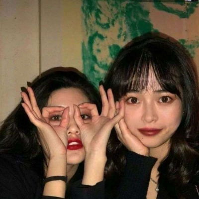  病娇暗黑向丧系闺蜜头像,小众闺蜜头像