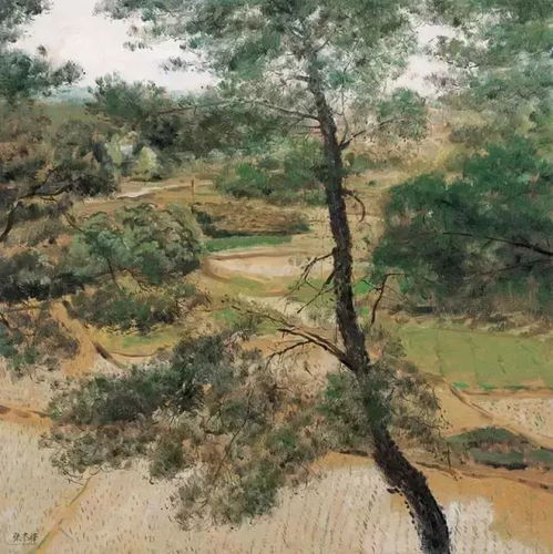  平凡中见诗意张冬峰油画风景作品欣赏