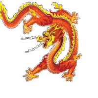 潮流头像霸气龙身