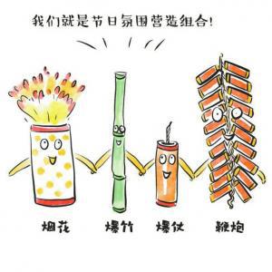  爆竹爆仗和烟花的由来