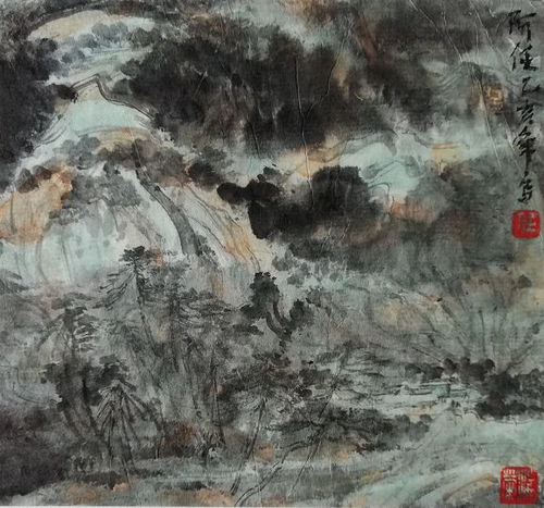  文化是根基笔墨随时代一画家任海荣与学者徐勇探讨中国山水画