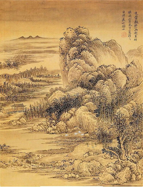  荒寒寂静幽冷旷淡恽寿平的山水画艺术