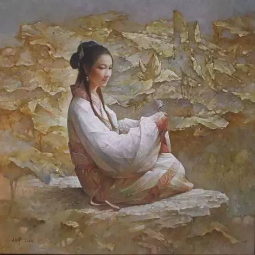  九位艺术大师油画中的东方女郎,究竟有多美