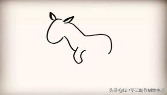  可爱有趣的简笔画,小动物篇,收藏起来教孩子画吧