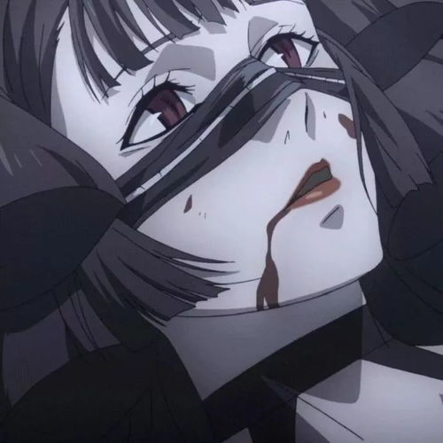  女生头像丨丧系黑白头像1.18
