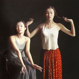  美院教授晓青人体油画作品欣赏