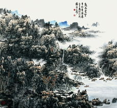 微信头像山水画图片杨留