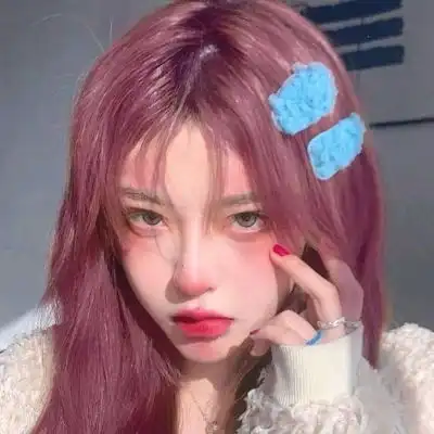  玖染彩色头发优质女头四女生头像我要个性网