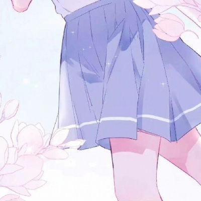  动漫女孩头像漂亮唯美下半身二次元可爱女头像