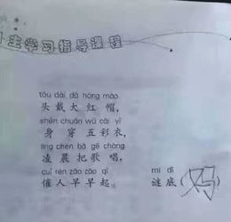  不容错过最耿直的小学生搞笑试卷