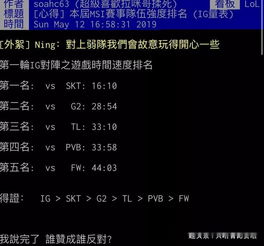 湾湾网友以igning的话为标准,msi战队实力排名确定了