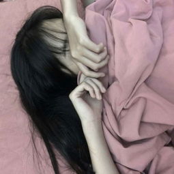  可爱挡脸00后女生头像
