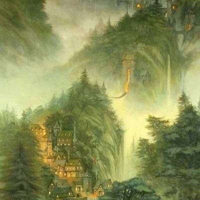  古风风景图片大全唯美手绘高清淡雅古风意境图片