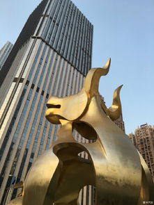  股市发财牛图片