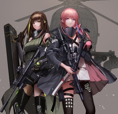  少女前线m4a1图片欣赏,100张