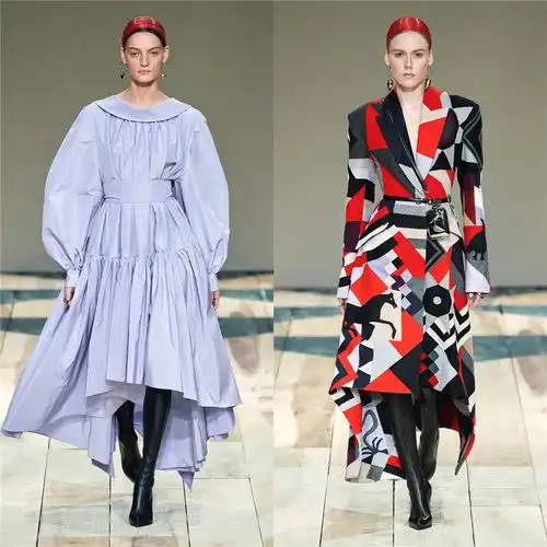  mcqueen2020秋冬时装秀硬朗且柔美,潇洒又浪漫