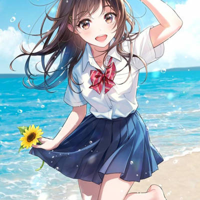  日本动漫头像少女图片可爱二次元动漫头像女