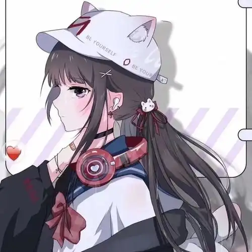  超甜萌系情侣头像吖