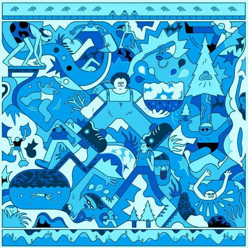  西班牙巴塞罗那插画师cristianrobles一组风格插画