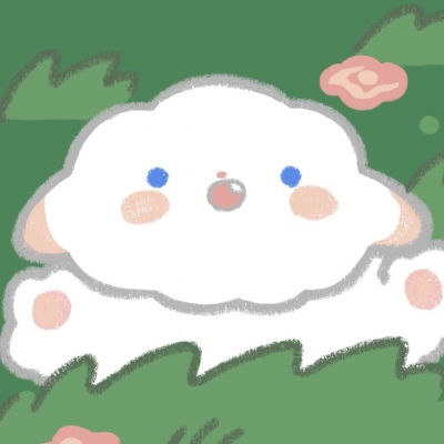 可爱小羊羔手绘头像
