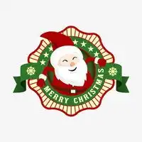  彩色圣诞老人头像图片微信头像图片大全