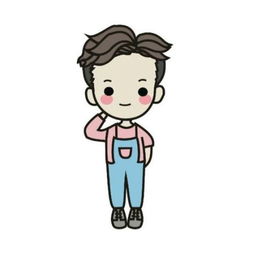  穿粉色衣服男色背带裤的卡通情侣头像出自哪里知道吗