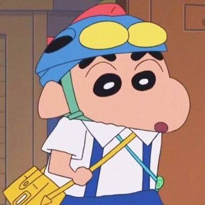蜡笔小新的狗头像图片超