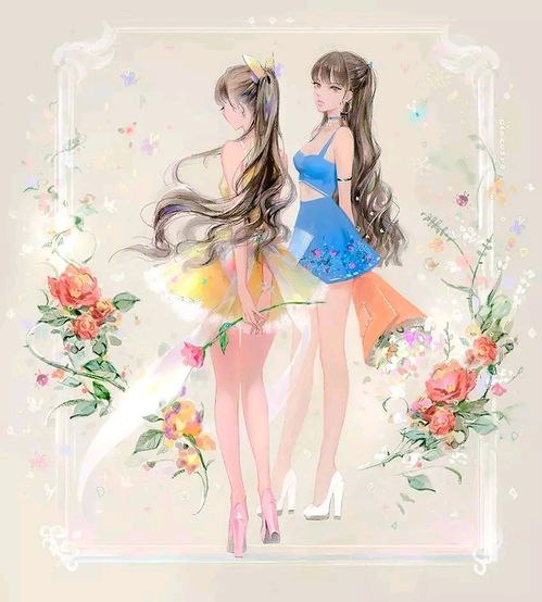 头像仙气手绘插画