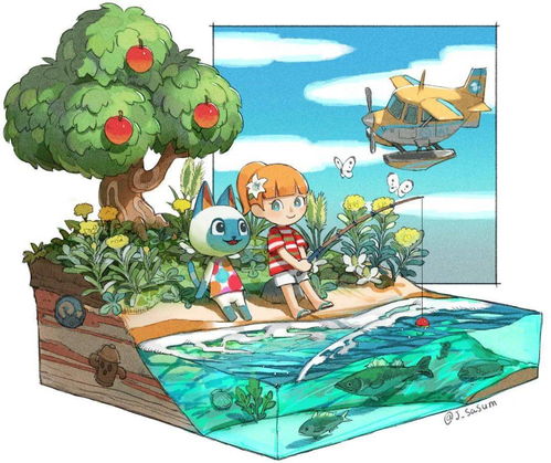  充满童话色彩的日漫风格